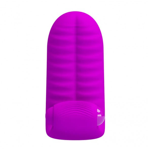PRETTY LOVE - Abbott Double Finger Vibrator (Purple) PRETTY LOVE - Abbott Double Finger Vibrator (Purple)